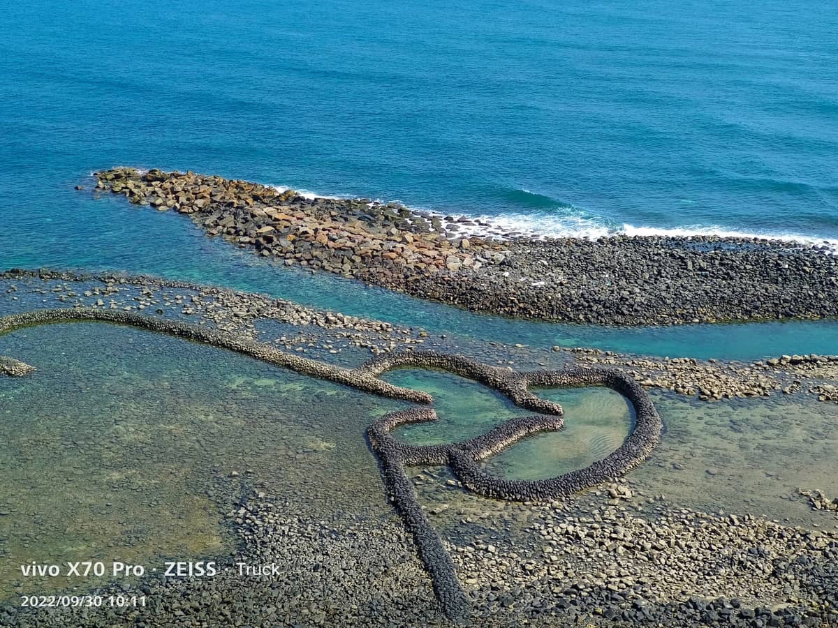 澎湖 · 雙心石滬